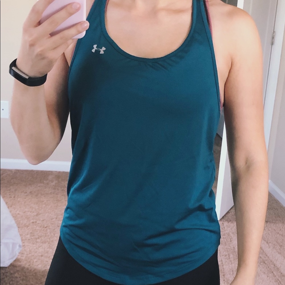 Under Armour Women’s Tank Top Mesh XS Teal